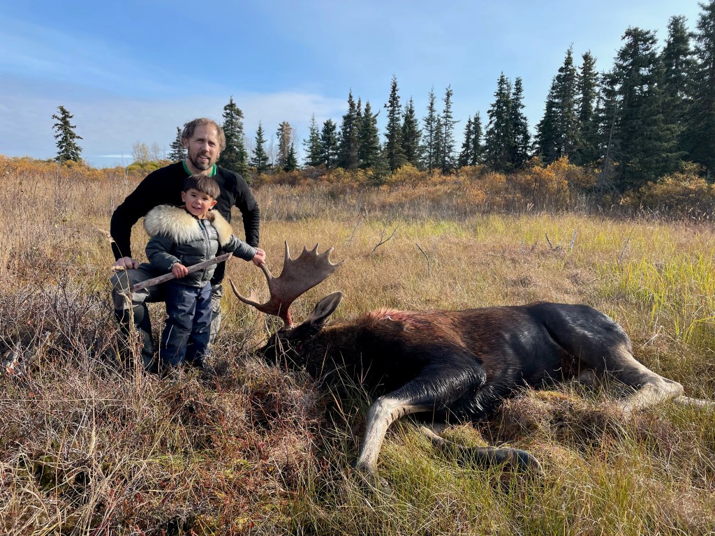 Family Time Means Moose Hunting