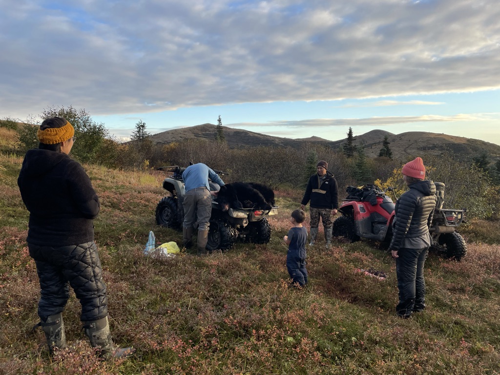 He shot a bear and I wondered if I’d nagu him